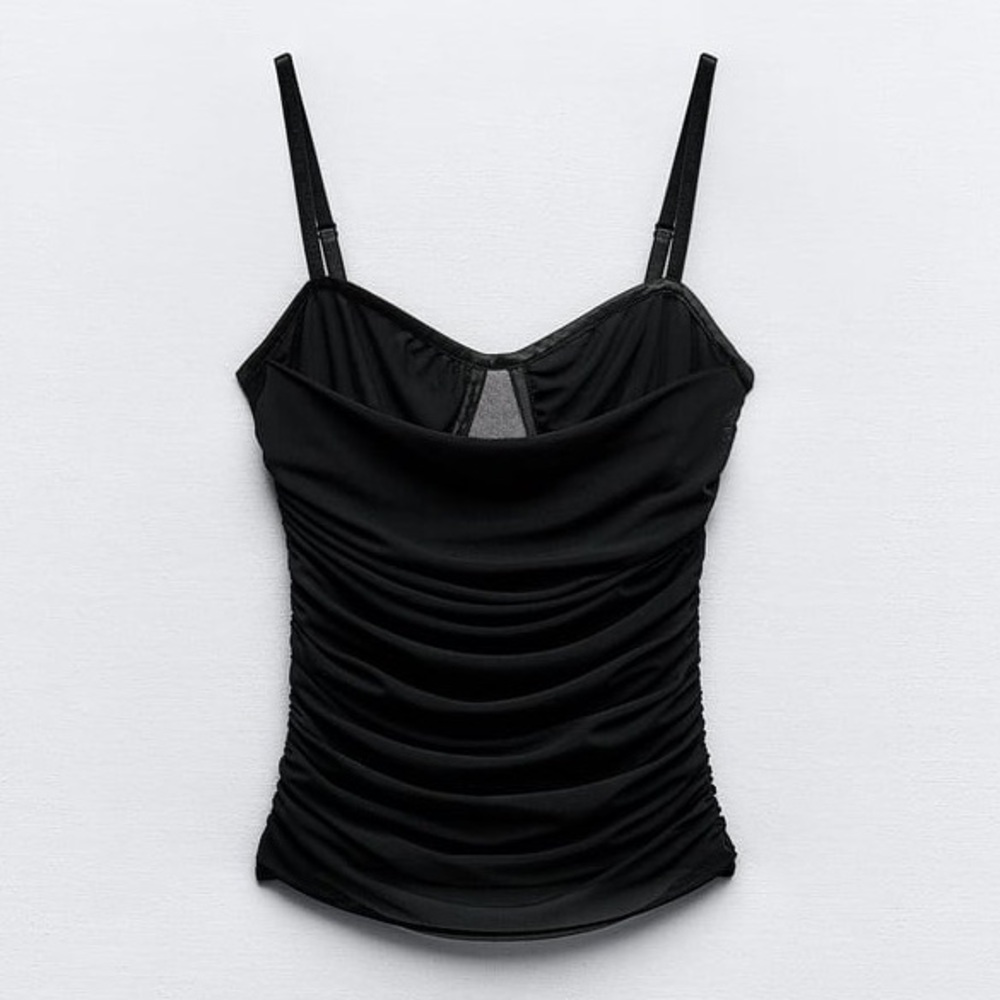 NWT ZARA CORSET TOP  size L